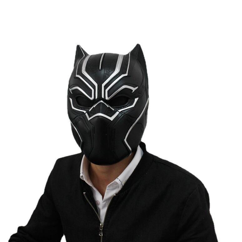 Высококачественная маска Черной Пантеры из смолы для костюмированных вечеринок на Хэллоуин и ролевых мероприятий