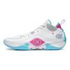 Li-Ning Мужские кроссовки Wade Shadow 5 Buzzer Beater белый синий розовый ABPT053-2