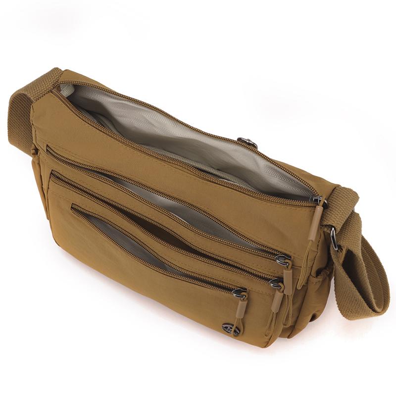 Женская нейлоновая сумка, легкая сумка через плечо, большая вместимость, сумка через плечо