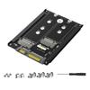 M.2 NGFF MSATA SSD Двойной M.2 к A 3.0 Адаптер Карта-конвертер M.2 A SSD Для ПК Ноутбука Карта-конвертер Кронштейн