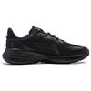 Li Ning Мягкие противоскользящие износостойкие низкие беговые кроссовки Мужские Черные ARST047-5