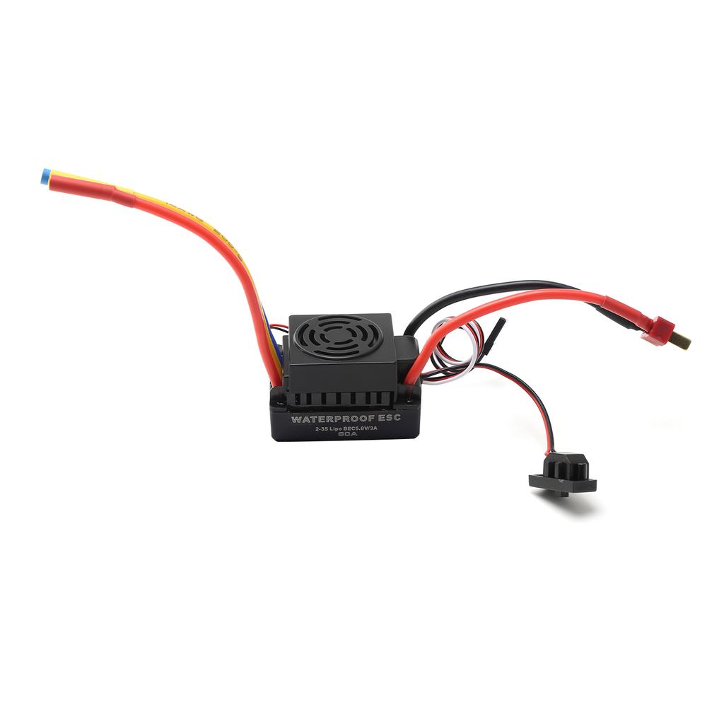60A 2 3S Бесколлекторный регулятор скорости Электрический регулятор скорости с 5,8 В 3А BEC для 1 10 RC Шоссейный Внедорожный Багги Автомобиль