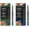 FACESCANADA Карандаш-каджал Magneteyes Color - Green Appreciation 02 и карандаш-каджал Magneteyes Color - Blue Motivation 01, матовый финиш