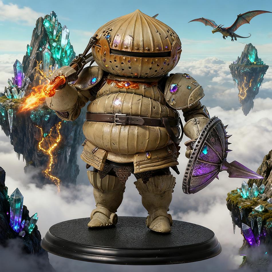 Spirits Q Collection Dark Souls Зигмунд из Катарины ПВХ Фигурка Коллекционная Модель Игрушка подарок