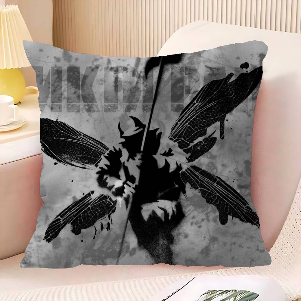 Rock Band L-Linkin Cool P-Park 45*45Cm Cushion Cover Pillow Cover Decor Pillowcase Home Pillowcase For Couch Pillow