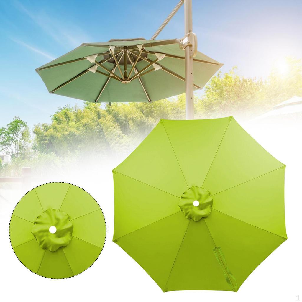 Уличный зонт-стол 6 ребер Ветрозащитный Водоотталкивающий Чехол Замена для Бассейна Двор