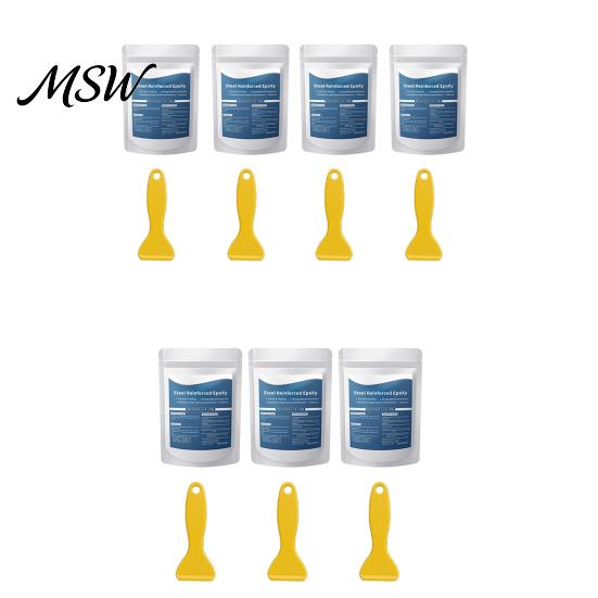 Epoxy Putty Stick Steel Reinforced Putty, Waterproof Heat-Resistant Repair Kit, All Purpose Filler Chemical Resistant AB Clay for Metal Wood