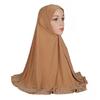 H001 Adults Big Size Muslim Hijab Scarf with Rhinestones Islamic Headscarf Hats Armia Pull On Headwrap Ramadan Gift