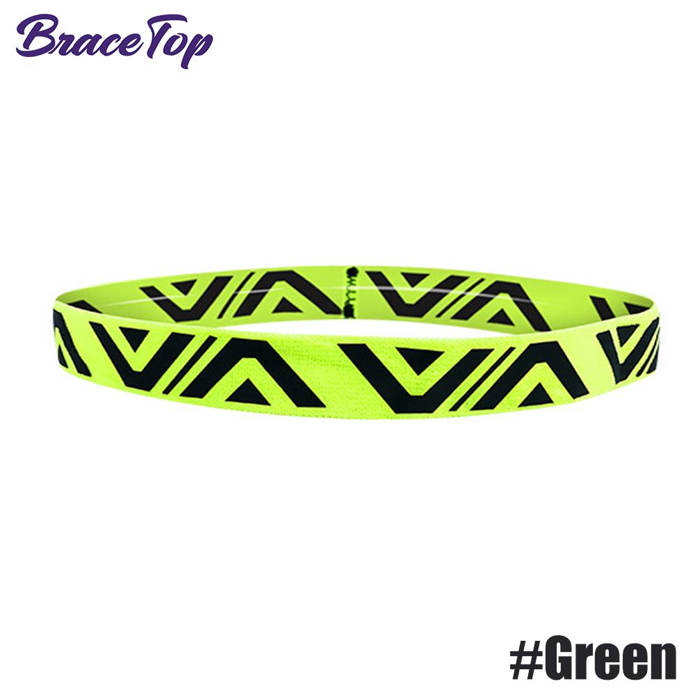 Bracetop 20 цветов спортивная повязка на голову для йоги, нескользящая, для бега, фитнеса, эластичная, впитывающая пот, футбольные аксессуары для волос, женская, мужская