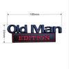 Горячая Распродажа Металлическая эмблема на крыло автомобиля Old Man EDITION Наклейка на кузов автомобиля