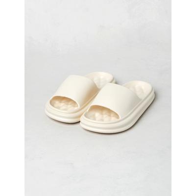 Daiso Eva Тапочки-подушки с вафельным узором 230 250 мм