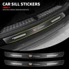 Transparent Car Rear Trunk Bumper Guard Stickers for Cadillac Logo Escalade CTS ATS SRX XTS XT5 STS CT5 CT6 BLS XLR Accessories