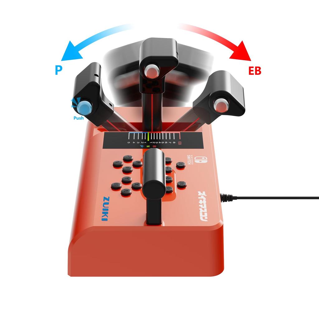 Лицензированный контроллер Train de go Mascon для Nintendo Switch [продукт Nintendo] «Zuiki Switch» [совместимый с Nintendo]