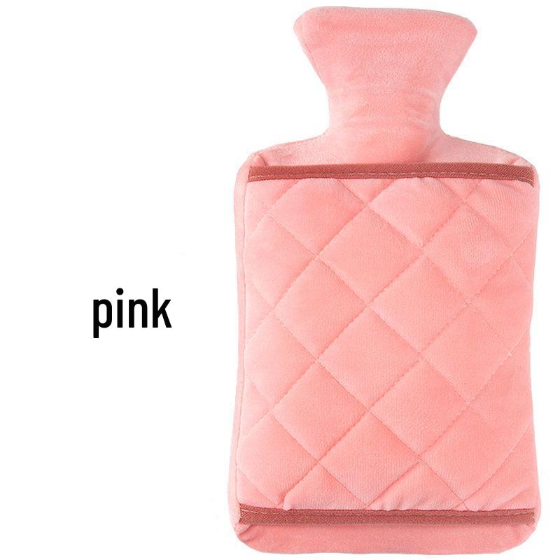Утолченная вельветовая грелка с карманами для рук для тепла и противоожоговой тепловой терапии.