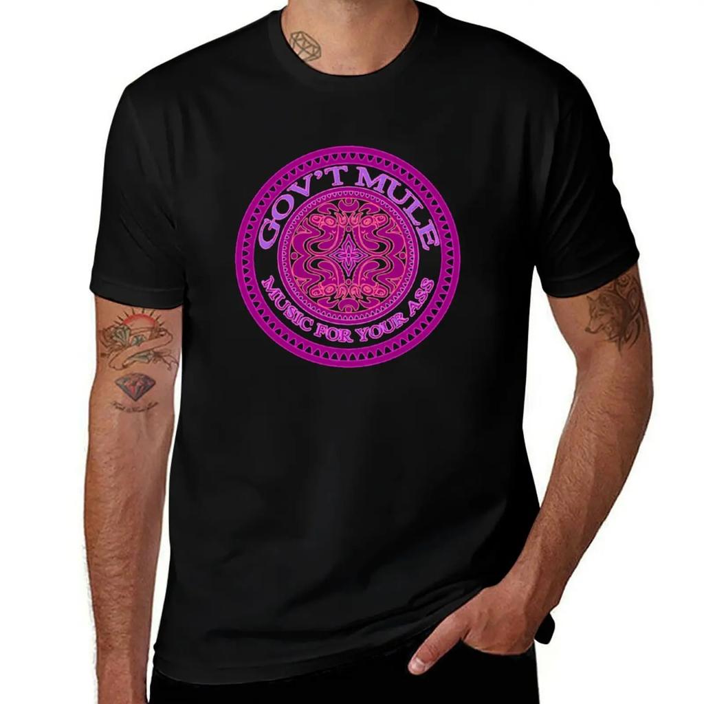 best of Gov't Mule logo T-Shirt rapper graphic tees anime clothes custom shirt luxury designer cotton t shirt men