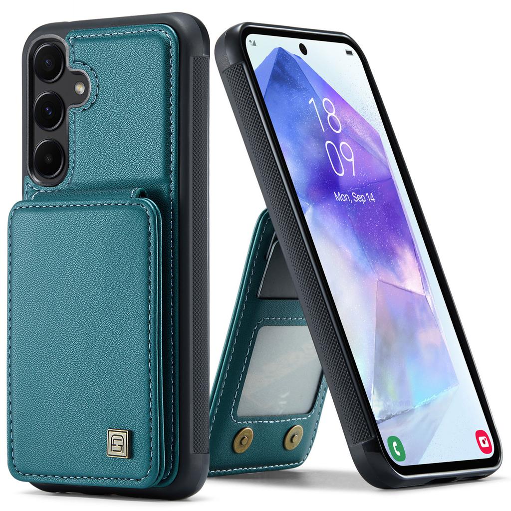Вертикальный слот для карт Кошелек Кожаный чехол для Samsung Galaxy S24 Ultra S23 FE S21 S22 Plus A15 A25 A35 A55 Магнитная подставка Чехол