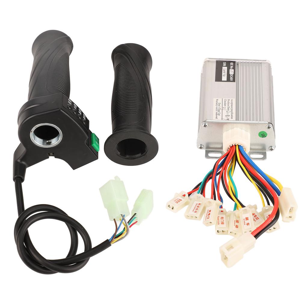 Контроллер электродвигателя щетки для электровелосипеда 48 В 1000 Вт с 4-скоростной ручкой дроссельной заслонки, электрический контроллер