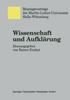 Книга Wissenschaft Und Aufklarung