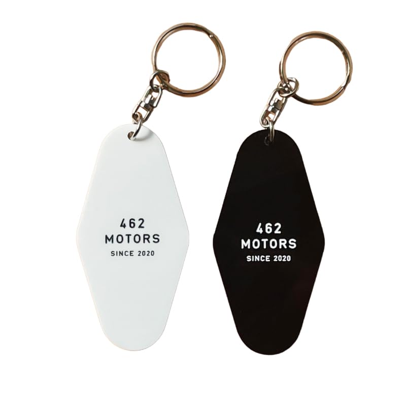 Land Cruiser 250 key holder, key ring (white)