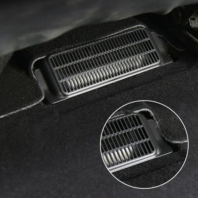 Для Tesla Model 3 Model Y Задний воздухозаборник Установка крышки воздухозаборника под сиденьем Защитная решетка для автомобиля