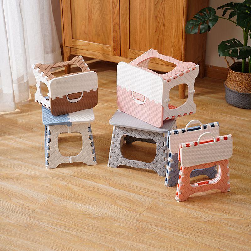 Пластиковая складная многоцелевая стремянка-табурет, прочное сиденье, портативный стул для дома и кемпинга