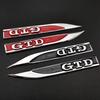 Car Decoration Metal Sticker Leaf Plate Sticker Blade Side Sticker For Volk+swa+gen GOLF 6 7 MK POLO R GTI  Logo Car Metal Sticker