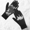 Thermals Knitted Gloves Winter Cycling Touchscreens Gloves USB Rechargeable Heated Gloves for Cycling and Snowboarding
