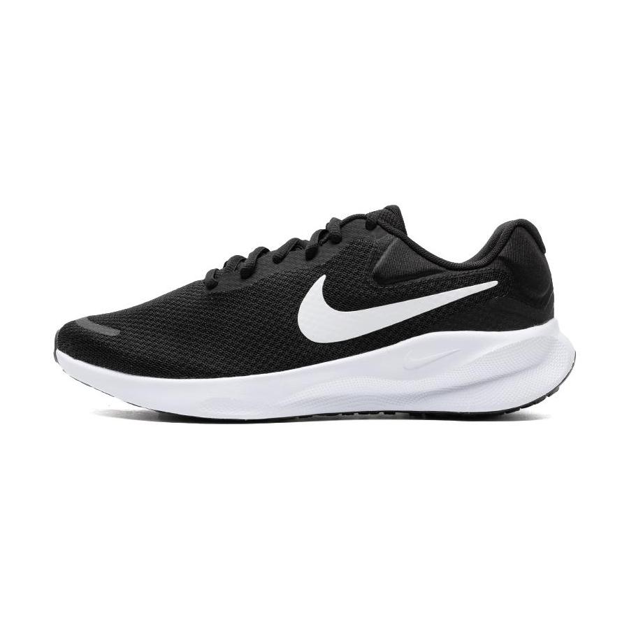 Nike Revolution 7 Road Wide 'Black White' Running Shoes FB8501-002