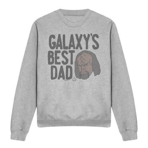 Star Trek: The Next Generation Unisex Adult GalaxyÂ´s Best Dad Sweatshirt