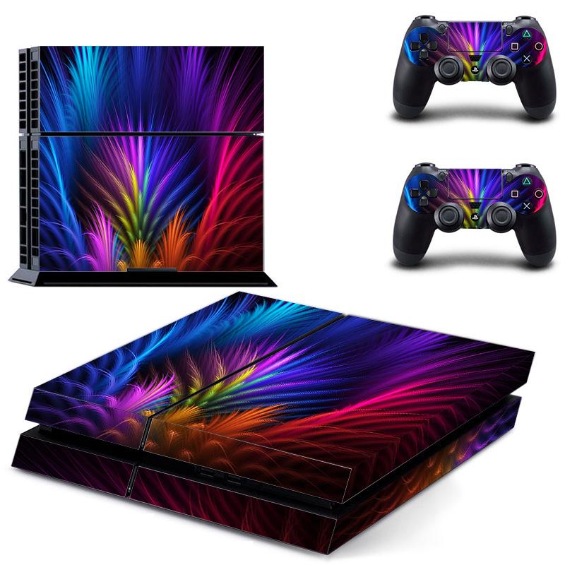 Наклейки для PS4, наклейки для PlayStation 4, наклейки, наклейки, чехол для PlayStation 4, консоли и контроллера PS4, виниловые скины