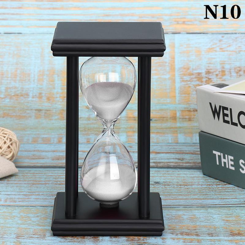 30 минут Песочные песочные часы Обратный отсчет времени Современные деревянные песочные часы Таймер для домашнего декора Украшения Reloj De Arena Подарки на год