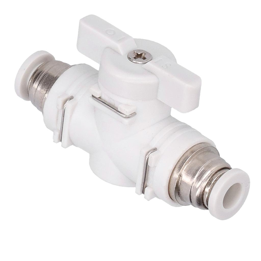 Flow Control Valve Fitting Pneumatic Connector Air Line Plugin Quick Joint Union Adapter 6mm