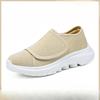 Новая повседневная обувь на липучке, женская обувь на мягкой подошве, одинарная обувь, обувь для ленивых на одну ногу