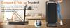 Akluer 520A-B Walking Pad 0.6–6.2 Speed 5 Maximum incline 330 lb Max load 150 lb Weight