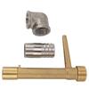 Quick Coupler Key Tool G3/4 Rustproof Leakage Proof Hose Coupling Valve Key for Garden Yard