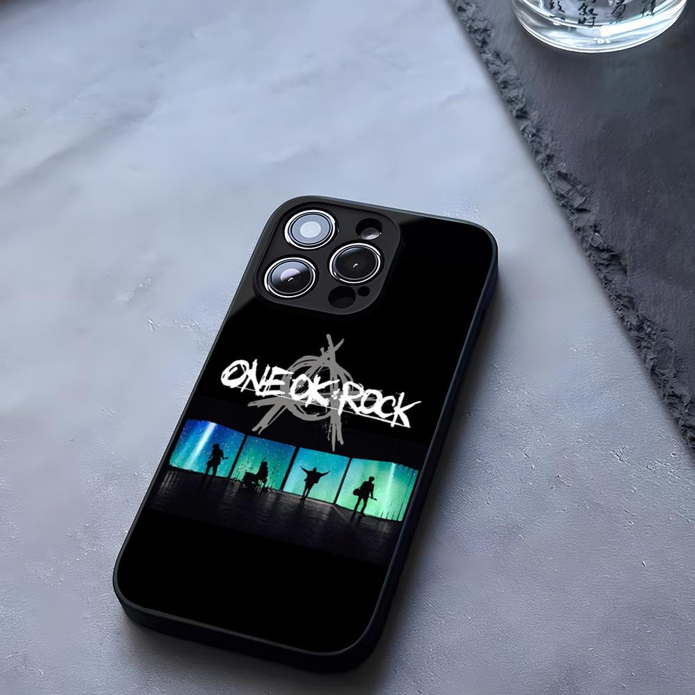 Чехол для телефона ONE OK ROCK Закаленное стекло Для IPhone 17 13 14 16 12 15 11 Pro Max Plus Mini X XR SE2020 Coque