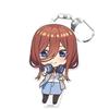 The Quintessential Quintuplets Puni Keychain Miku Nakano [azumaker] Colle! (with Stand)