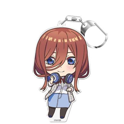 Пять Невест Puni Брелок Мику Накано [azumaker] Коллекция! (с подставкой)