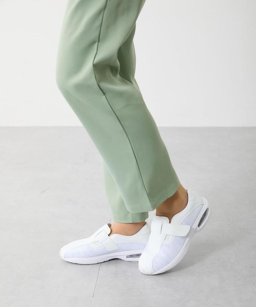 Женские туфли медсестры Nissen Laine Original на липучках с воздушной подошвой, темно-синие, размер 23