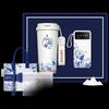Blooming Flowers 500ml Coffee Cup & Hand Warmer Set