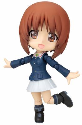 Kotobukiya Девочки Panzer Михо Нишизуми ПВХ окрашенная подвижная фигурка Q-posh и немасштабируемая
