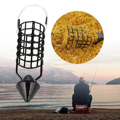 Металлические кормушки для рыбалки, кормушки для ловли на клетку, уличные рыболовные приманки, корзина, металлическая рыболовная снасть, кормушка-клетка, кормушка для прикармливания