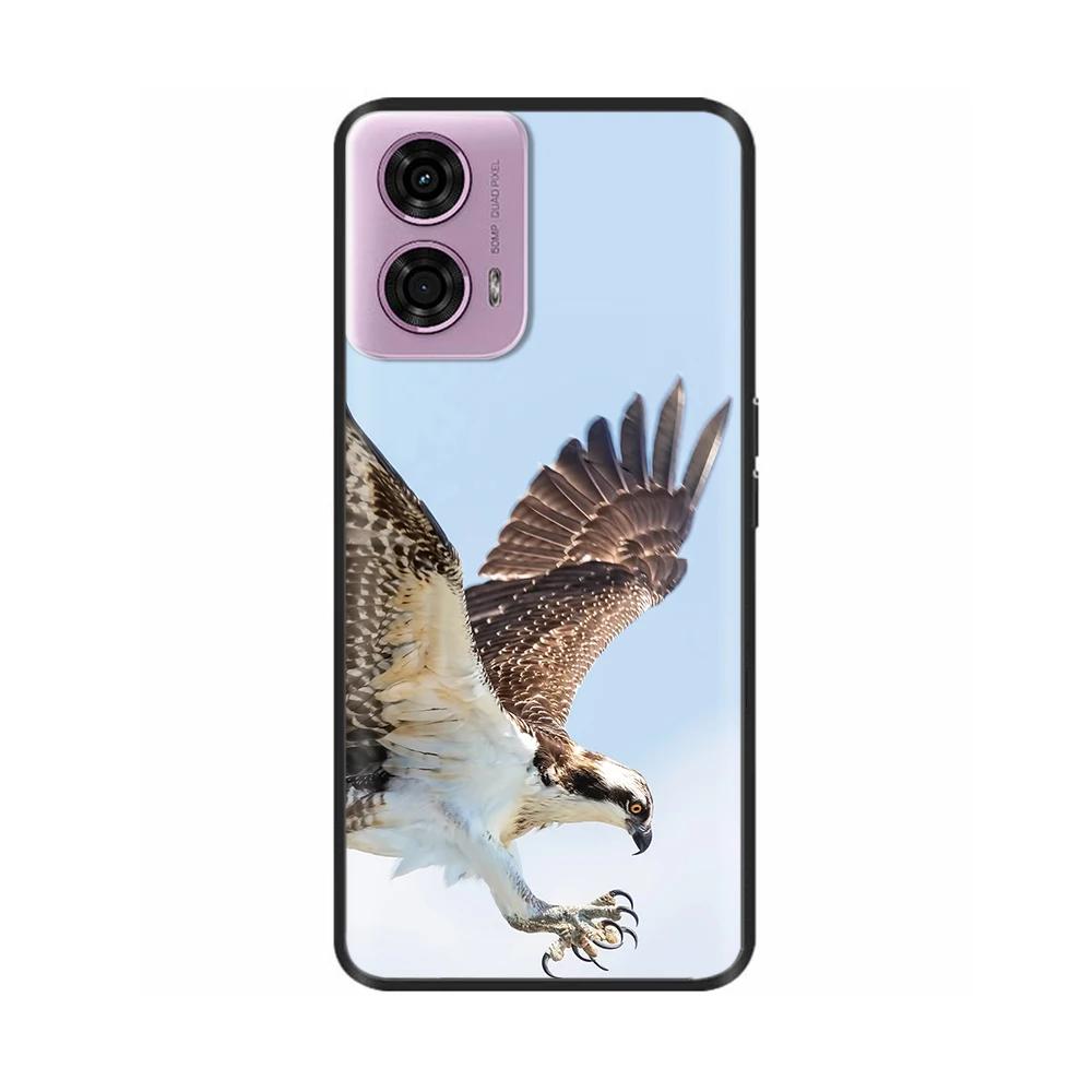 Painted Cover For Motorola Moto G04 Soft Silicone Phone Case For Moto G04 Back Cover MotoG04 XT2421-2 Shockproof Shell Para Etui