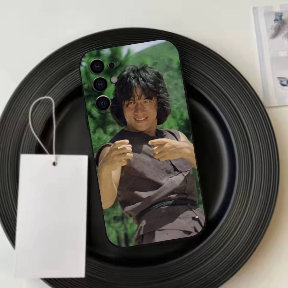 Kung Fu Star J-Jackie C-Chan Phone Case For Samsung S25,S24,S21,S22,S23,S30,Ultra,S20,Plus,Fe,Lite,Note,10,Black Cover