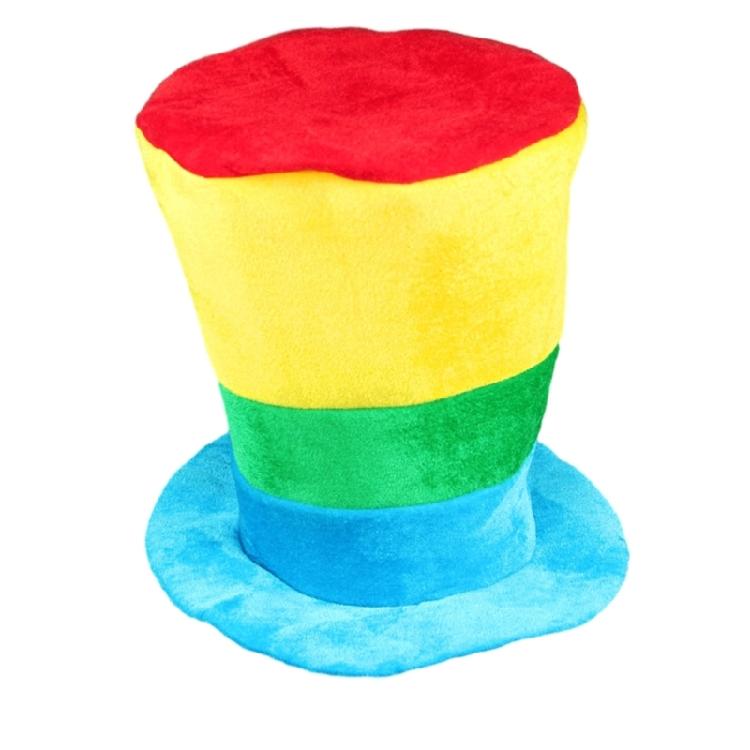 Fashion Masquerade Party Circus Clown Hat Carnivals Party Vintage Clown Hat