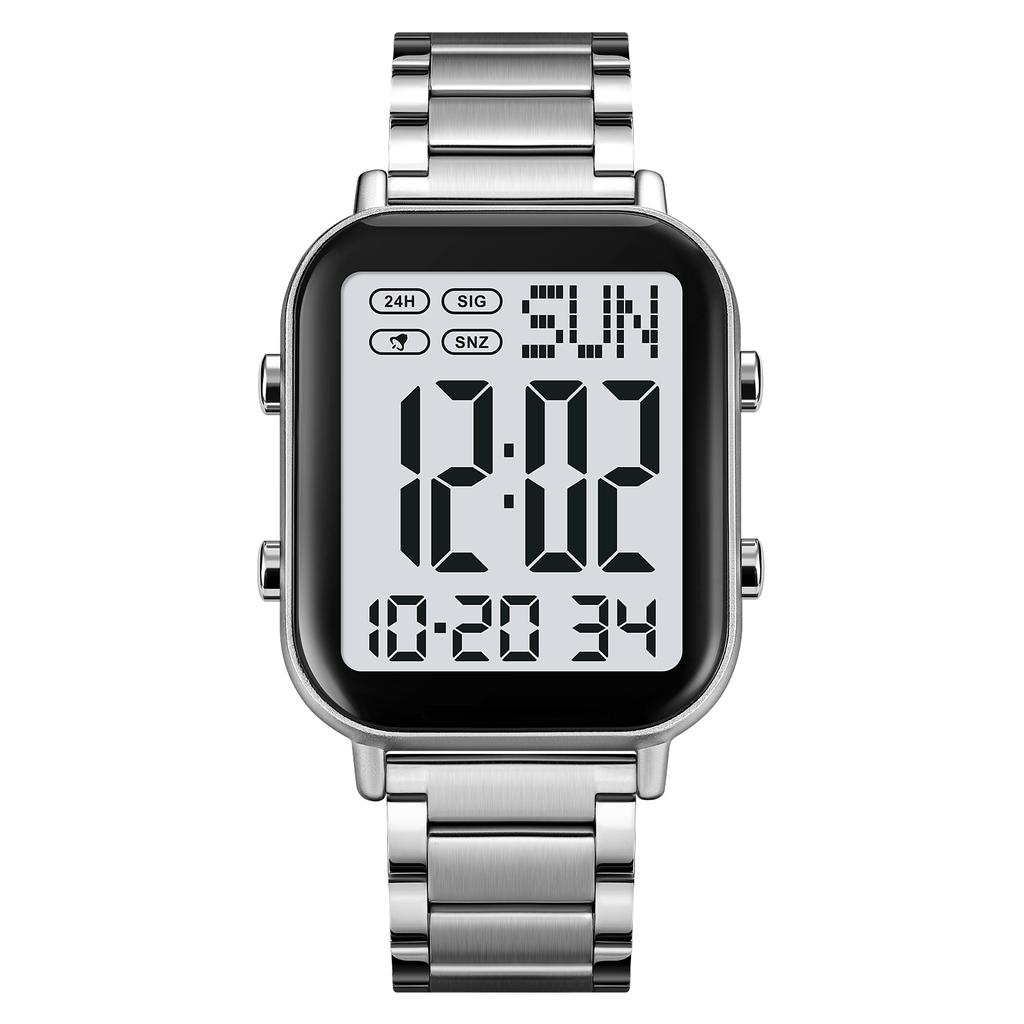 SKMEI Digital Watch for Men Women 30M Waterproof Wrist Watches with Backlight 1/100 Second