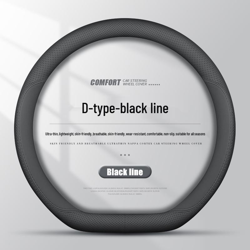 Ультратонкий чехол на руль из натуральной кожи для моделей Chery Tiggo и Arrizo