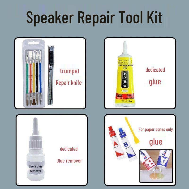 Speaker Rubber Edge Ring for 5, 6, 6.5, 8, 10, 12, 15 Inch Speakers