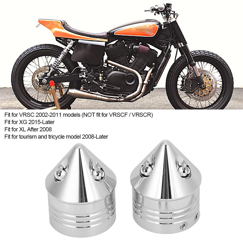 Крышка передней оси из алюминиевого сплава Универсальная крышка гайки Мотоциклетный рестайлинг Подходит для VRSC XG XL