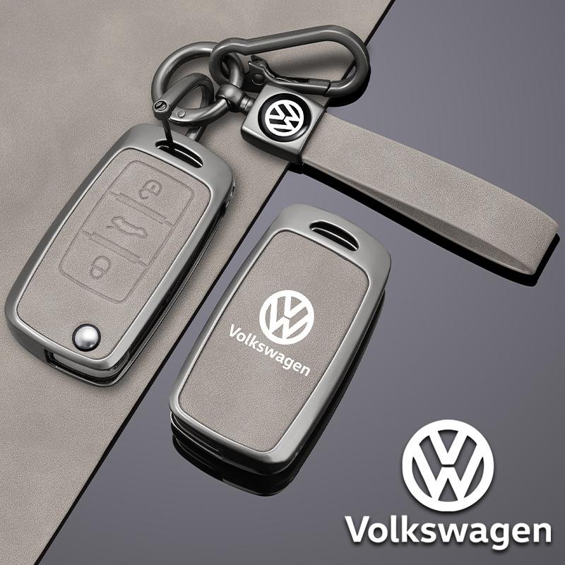 Для VOLKSWAGEN VW Чехол-оболочка для корпуса брелока автомобиля из цинкового сплава Для Volkswagen VW Polo Golf Passat Tiguan Beetle Caddy T5 Up Eos Ke